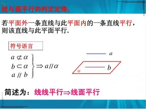平面与平面平行的判定,性质