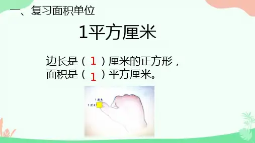 《公顷和平方千米》ppt课件