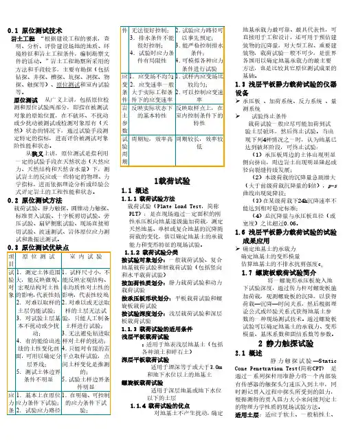 原位测试技术