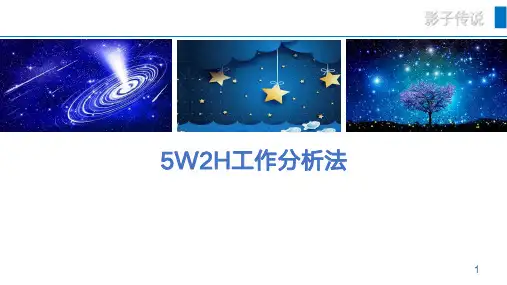 5W2H分析法