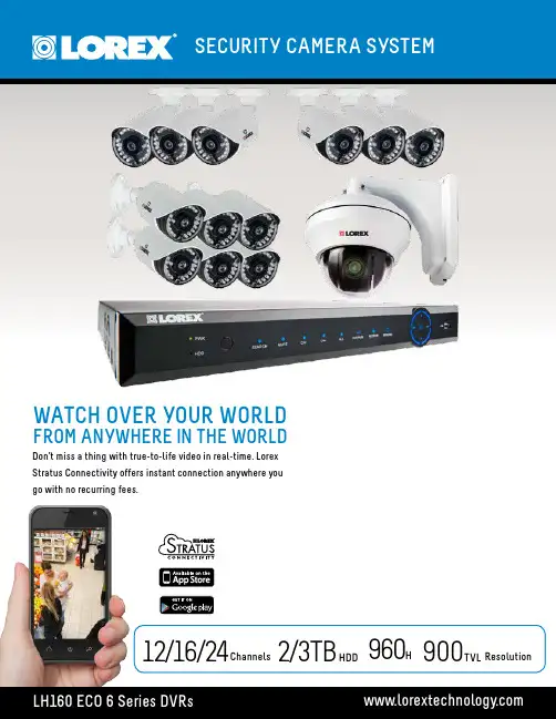 洛雷科技LH160 ECO 6系列DVR用户手册说明书