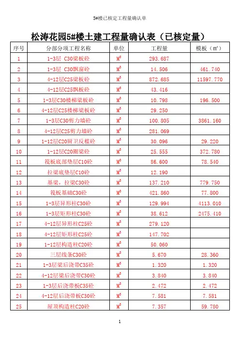 5,6#l楼工程量确认表 (2)