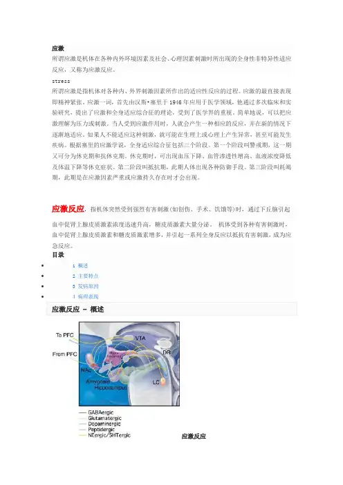什么是应激