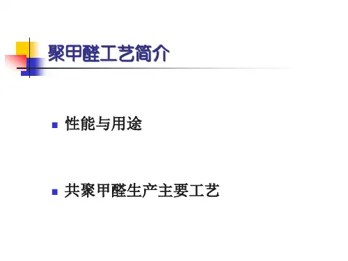 聚甲醛工艺简介3