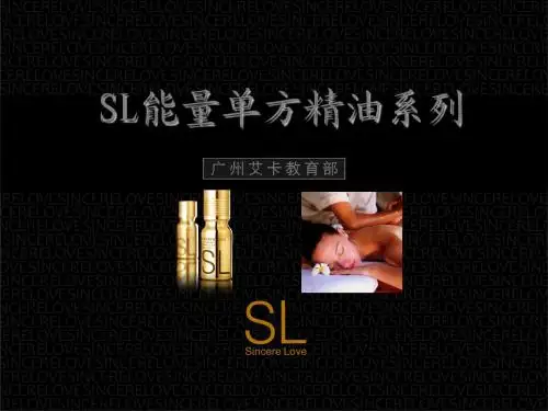 SL31款单方精油