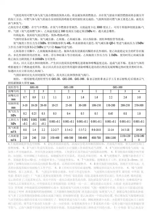 气割技术