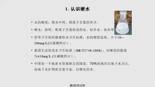 磁软化水研究