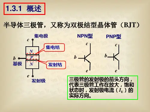 三极管教学课件ppt