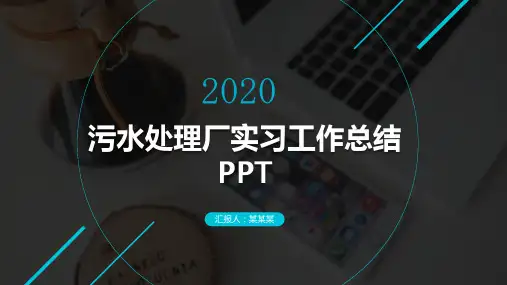 污水处理厂实习工作总结PPT