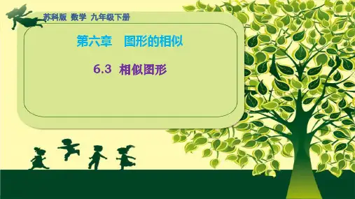 九下数学课件相似图形 课件(共27张PPT)