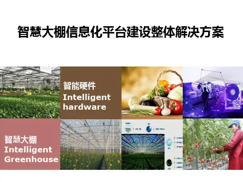 【全文】智慧大棚信息化平台建设整体解决方案