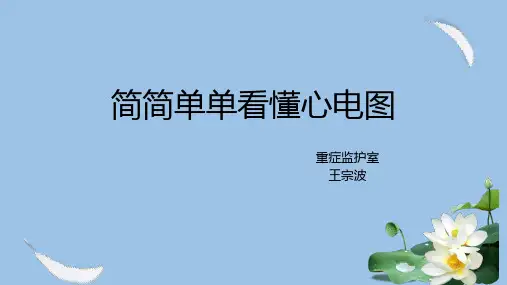 简简单单看懂心电图PPT课件