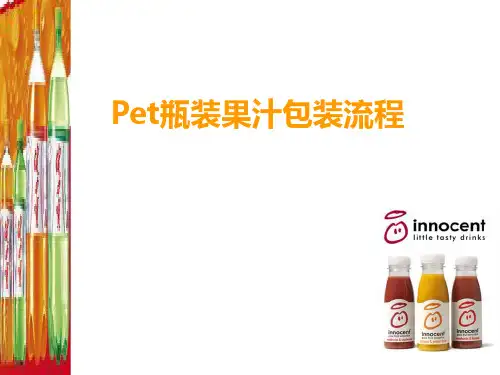 果汁饮料包装流程 (1)页PPT文档