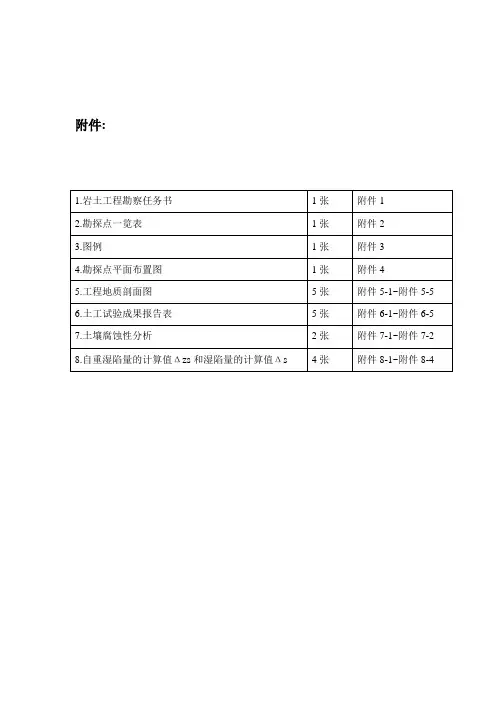 加油站岩土工程勘察任务书讲解