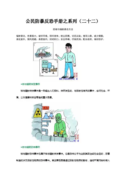 公民防暴反恐手册之系列