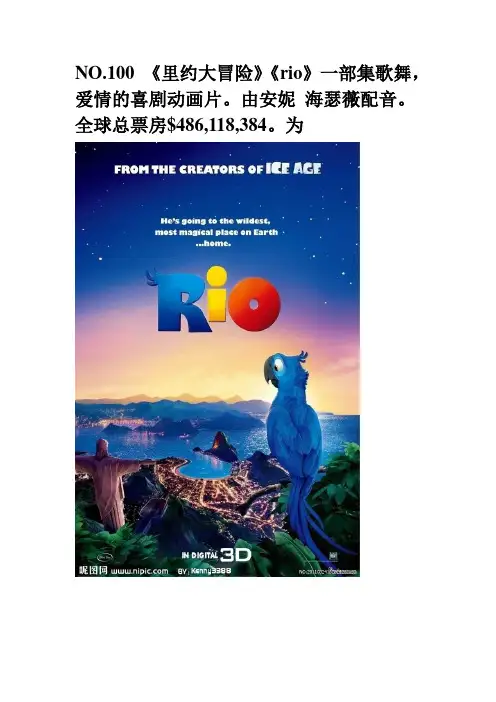 电影票房TOP100