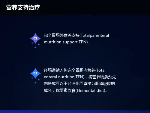 营养支持治疗