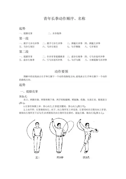 青年长拳动作要领