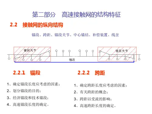 高速铁路接触网-锚段关节