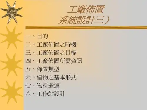 Layout工厂布置