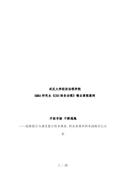 CEO财务管理精品案例