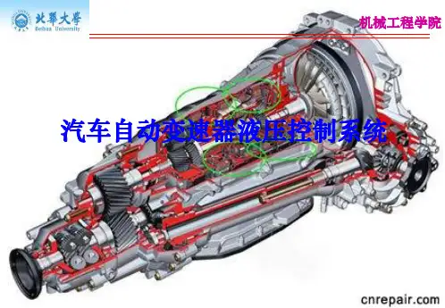 汽车自动变速器液压控制系统 17页PPT文档
