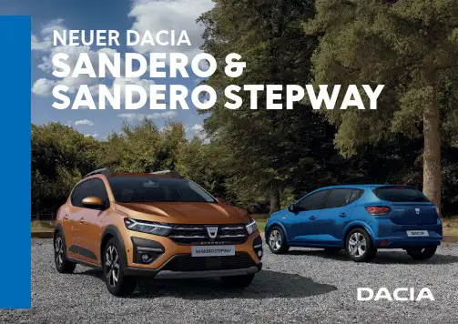 新 Dacia Sandero Stepway 商品说明书