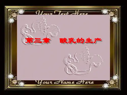 酸乳的生产优秀PPT资料