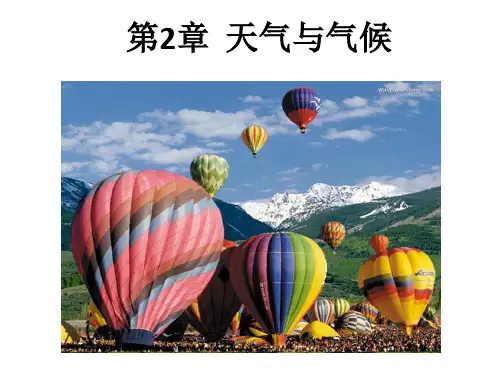 大气层(PPT课件(初中科学)25张)