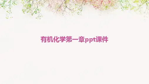 有机化学第一章PPT课件