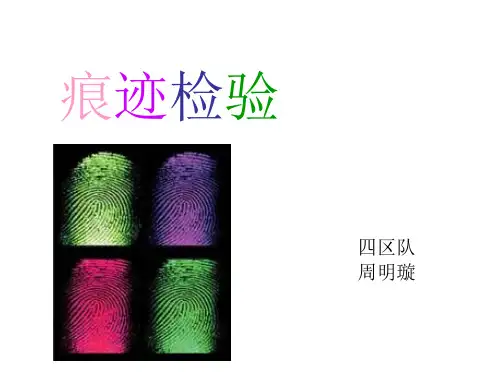 痕迹检验