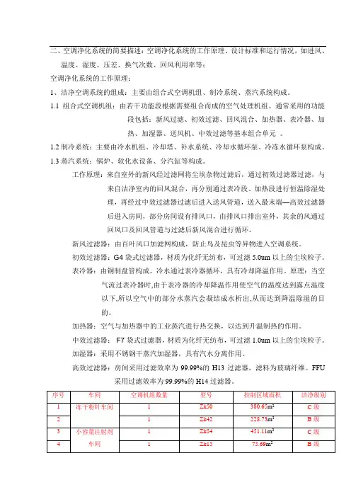 空调系统培训资料