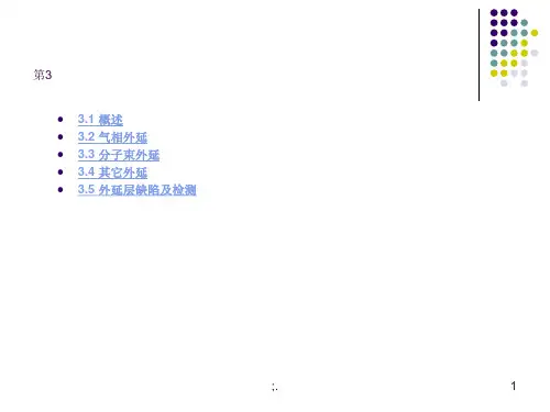 外延ppt课件