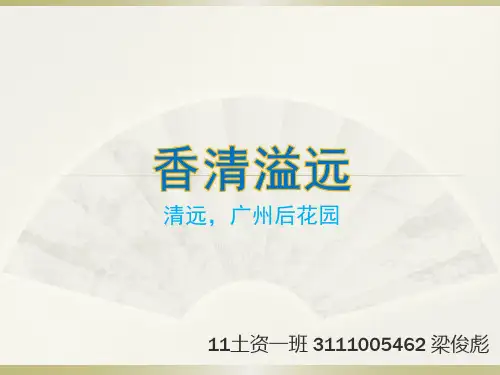清远旅游