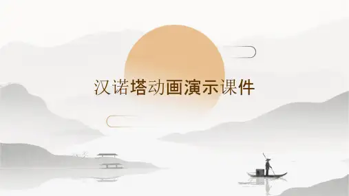 汉诺塔动画演示课件