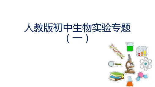 实验一 探究光对鼠妇生活的影响-【实验直通车】初中生物全册实验分析设计精讲课件(人教版)