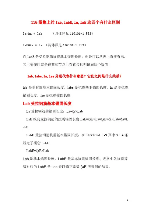 11G图集解释