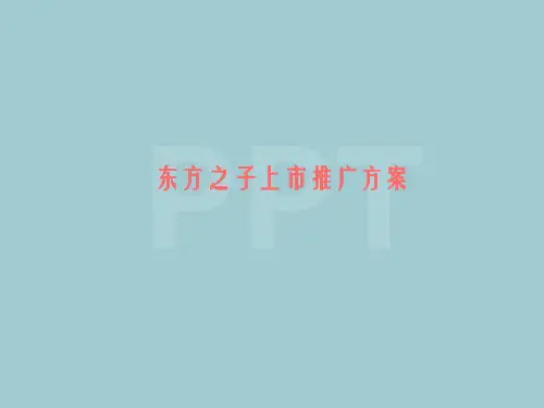 某汽车公司新品上市推广方案【共59张PPT】