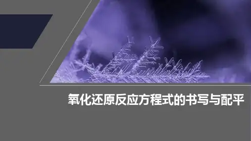 2024年高考一轮化学复习-氧化还原反应方程式的书写与配平