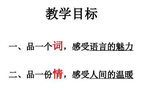 老王第二课时教学课件