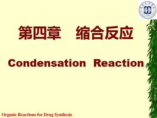 《药物合成反应》 学习课件(第四章)闻韧主编