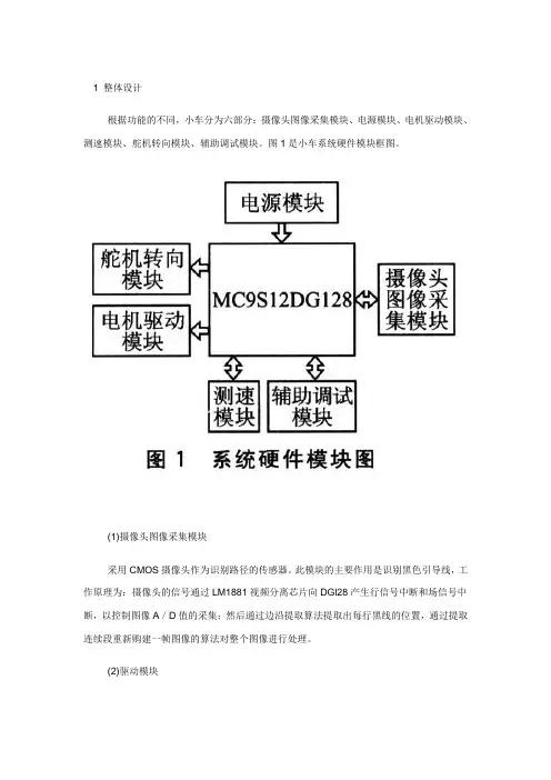 基于图像识别的循迹车路径识别算法研究