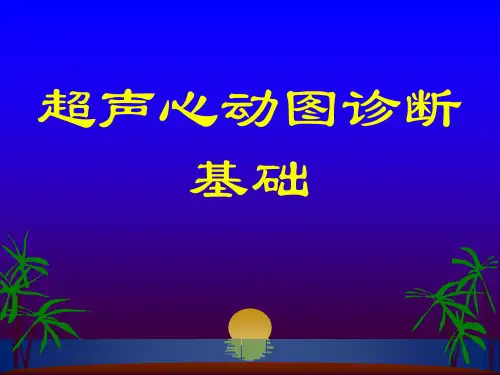 超声心动图诊断基础珍藏版