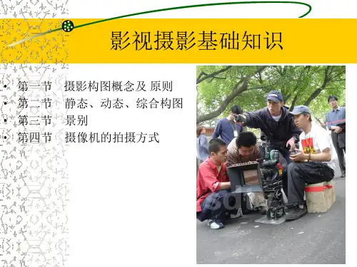 影视摄影基础知识