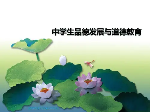 中学生品德发展与道德教育