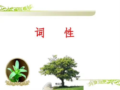 词性讲解ppt课件