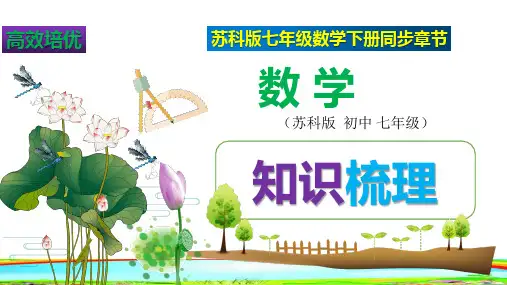 【高效培优】苏科版七年级数学下册第8章 幂的运算(章末整理与复习课件)