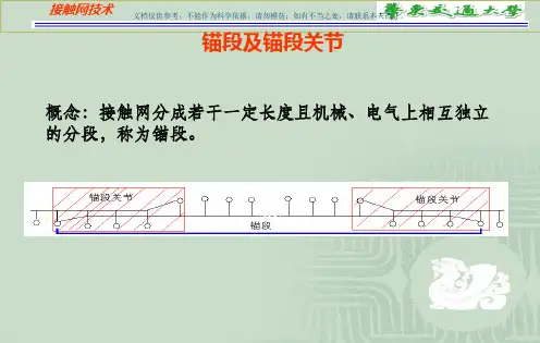 锚段和锚段关节课件
