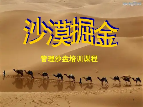 沙漠掘金操作版ppt课件