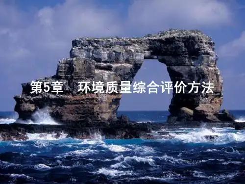 环境影响评价05-环境质量综合评价方法
